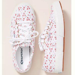 Superga Floral-Printed Sneakers
